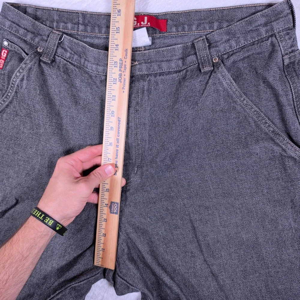 Guess VTG Made In USA Carpenter Men 38 Denim Shorts D67-62W Hammer Loop Utility